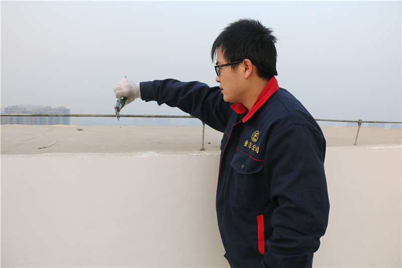 接閃器直徑測量