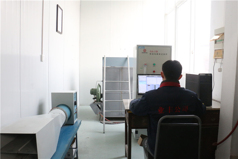 鋼結(jié)構(gòu)防火涂料耐火試驗