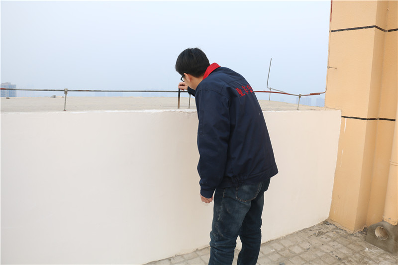 接閃器支撐高度測量